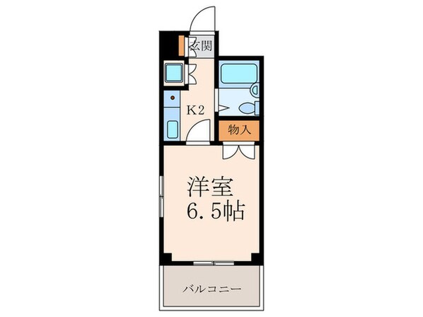 ﾚｼﾞﾃﾞﾝｻ･ﾌﾟﾘﾏｳﾞｪﾗｧ(506)の物件間取画像